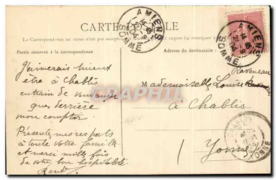 Amiens — Park Hotoie — wydawca René — Rewers