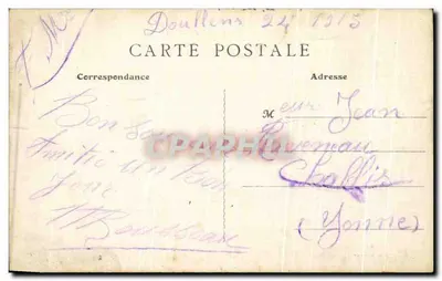 Doullens — Plac Najświętszej Panny Maryi — Decauchy, wydawca — Rewers