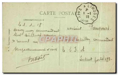 Saint-Germain-les-Belles-Filles — O Castelo da Grillère — Edição Pontout — Verso