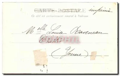 Przed portem — Dieppe — St & Co A.D. n° 8802 — Rewers
