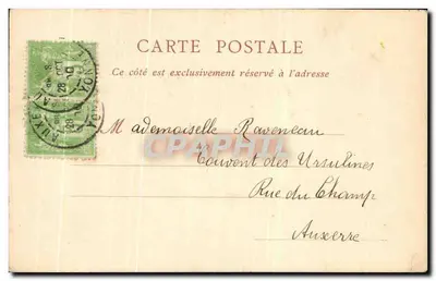 Os faróis da Hève — Le Havre — ND Phot — Verso
