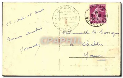 Mont Sainte-Odile (wys. 763 m) — Kaplica Krzyża — Wydawnictwo Jack, Obernai, nr 50 — Rewers