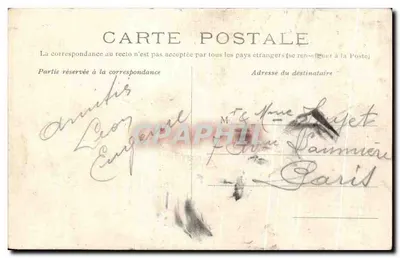 Chaumont-en-Vexin — Rue de la République — editor desconhecido — Verso
