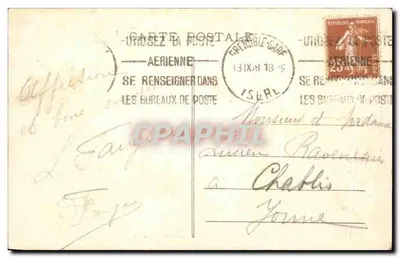 Rodovia do LAUTARET - Rampe das Commères — Edição Oidieux, Grenoble — Verso