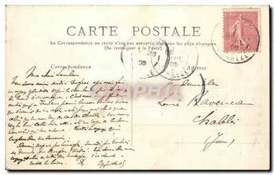 La Corrèze — BUGEAT - Vista geral — E.F. I.U. — Verso