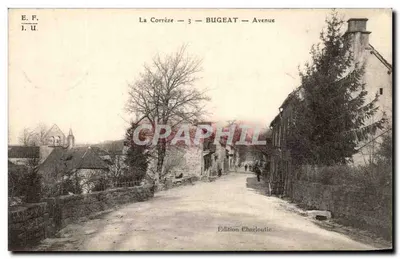 La Corrèze — BUGEAT — Avenida — Edição Echarloutie