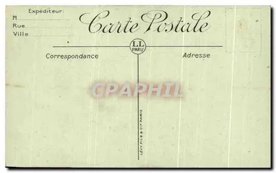 Paryż — Allee des Champs-Élysées — LL — Rewers