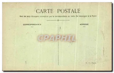 Paryż — Arc de Triomphe de l’Étoile — Grobowiec Nieznanego Żołnierza — L. D. — Rewers