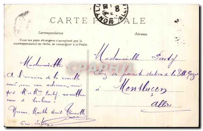 PARIS — Panorama z kościoła Świętego Gervasia — Wydawca nieznany, nr 170 — Rewers