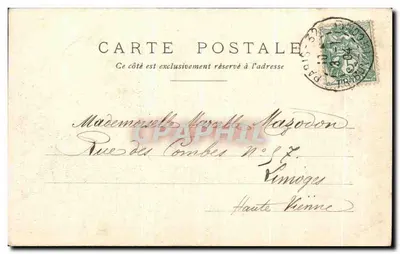 Chiesa di San Nicola dei Campi — Parigi — Editore Claraud, n°65 — Verso