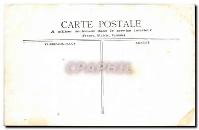 Paris — O Conselho de Estado, praça do Palácio Real — Editor não identificado — Verso