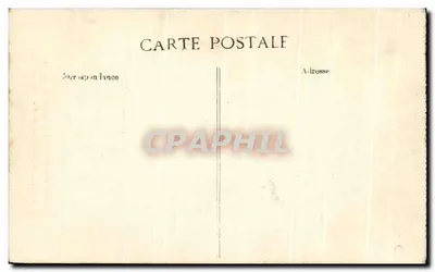 Mézières — na het bombardement — De Kathedraal — BLD — Achterkant