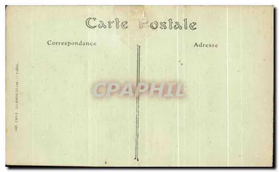 Pierrerefonds — La Salle de Réception — R. Marotine, Imp. Librairie-Papeterie — Verso
