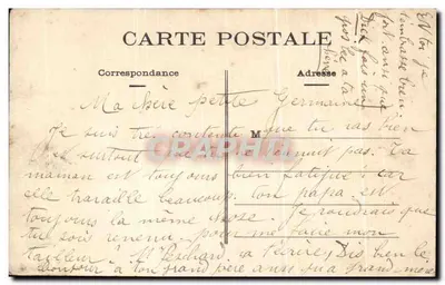 Paris - Rue des Bluets et Boulevard de Ménilmontant — C.P. — éditeur C.P. — Verso