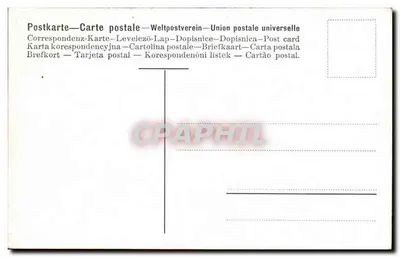 Pescaria — Peixes em um balde e em uma cesta — H. J. Hansen — Verso