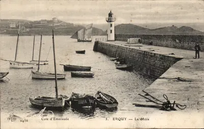 Erquy — O Môle — Costa da Esmeralda — Editor LD n°2456