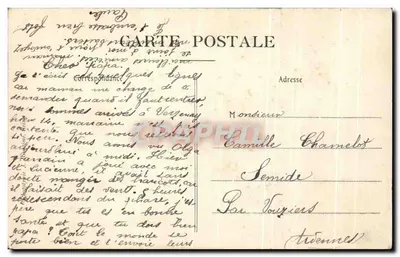 De lantaarn Joseph Goulet — Verzenay, Grand Cru van de Champagne — uitgever niet geïdentificeerd — Achterkant
