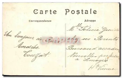 Paris — A Igreja de São Eustáquio e a Rua Montmartre — n°151 — Verso