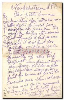O Cão Sanitário ... e patriota! — Edições Lorraine, n° 1416 — Verso