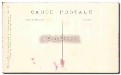Uma exceção — Série 4 — Editor Cartes-Neuvi, Paris — Verso