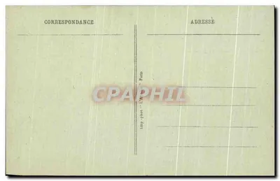 Paryż - Panthéon i Statua J.-J. Rousseau — Imp. L'Artiste, Paryż — Rewers