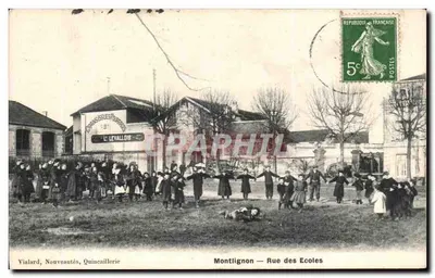 Montlignon — Rue des Écoles — Vialard, Novidades, Ferragens