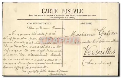 Argenteuil (S.-et-O.) — Panoramiczny widok Orgemont — n°194 — Rewers