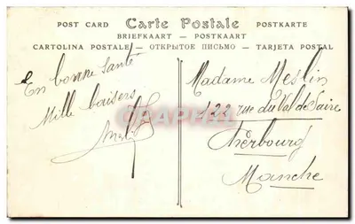Saint-Gratien (Seine-et-Oise) — cruzamento da Rue d'Epinay e da Avenue Custine — ND Phot. — Verso