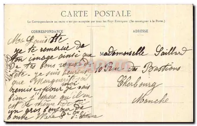 Kollegium Pontoise — Das Refektorium — A. Sayes, Verlag — Rückseite