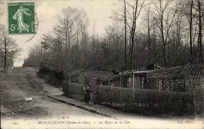 Montlignon (Seine-et-Oise) — Ao Repouso da Côte — H.V. N.D. Pbel. n°245