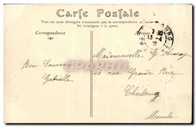 Montlignon (Seine-et-Oise) — Ao Repouso da Côte — H.V. N.D. Pbel. n°245 — Verso