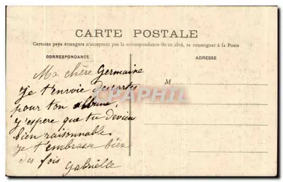 Pontoise - L'Hôtel-Dieu - Jardin de Saint-Louis — A.G. Pissefontaine-Triel, n°4 — Rewers