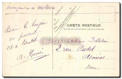 Amiens — Katedra św. Martyna — V.P. Paris, Nr 17 — Rewers