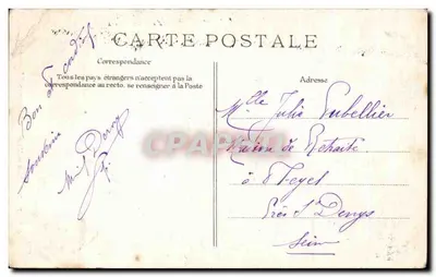 Floresta de Fontainebleau — Champignon d'Apremont — Edição EID — Verso