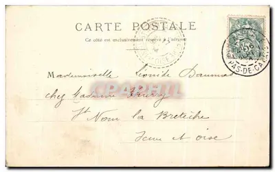Capela de Cazin-Perrochaud — Borck-Plage — Casa Ch. Bresson & A Jeanne-d'Arc — Verso
