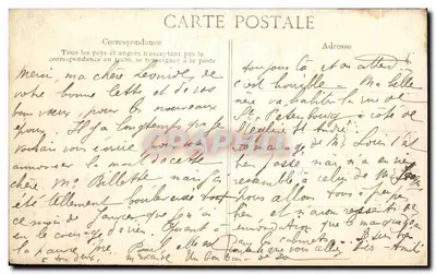 Überschwemmung der Seine — Paris - Der Pont de l'Alma — Verlag ELD — Rückseite
