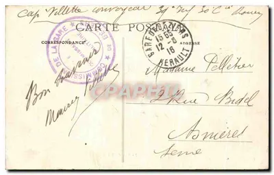 Béziers — Jezioro Titan — Wydawnictwo M. Pons, Béziers — Rewers