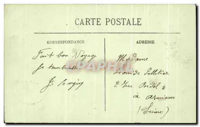 TROUVILLE — A Ponte-Passeio — LL. — Verso