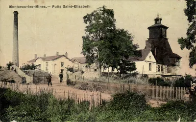 Montceau-les-Mines — Puits Saint-Elisabeth — éditeur non visible