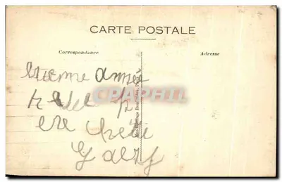 Dziecko i żołnierz z bukietem — Saint-Pensée, nr 106 — Rewers