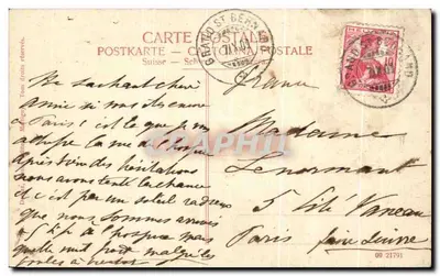 Hospice du Grand-St-Bernard (versant Suisse), altitude 2470 — éditeur non visible — Rewers