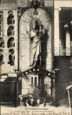 Interior da Igreja Nossa Senhora do Bom Retorno — St-Germain-en-Laye — L'Abéille