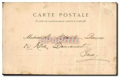 St-Cyprien (Dordogne) — Castelo de Fages, Ruínas da Capela — Librairie Fénelon, O. Donége Périgueux, n°135 — Verso