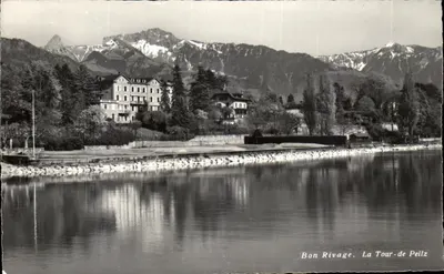 Bon Rivage — La Tour-de-Peilz — Photoglob-Wehrli S.A., Zurich