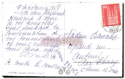 Bon Rivage — La Tour-de-Peilz — Photoglob-Wehrli S.A., Zurich — Verso