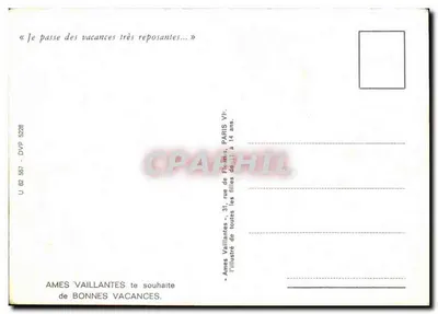 Tarjeta postal antigua Tarjeta postal antigua Claude Verrier Barcos de pesca Anne Marie Louisette — Reverso