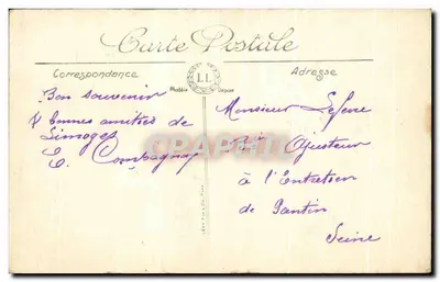 Limoges — La Poste — LL — Rewers