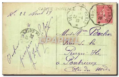 Vendôme — Loir i most na wyspie — Papeterie H. Chartier, Vendôme, nr 561 — Rewers