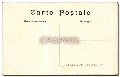 Paris — Panorama da praça da República (IIIe e XIe arrts) — F. F. Paris — Verso