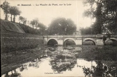 Bonneval — A Moinha do Pont, sobre o Loir — Coleção Gourmond